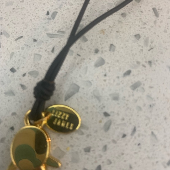 Lizzy James leather cord, beach themed wrap bracelet/ necklace. New without tag - Picture 5 of 5